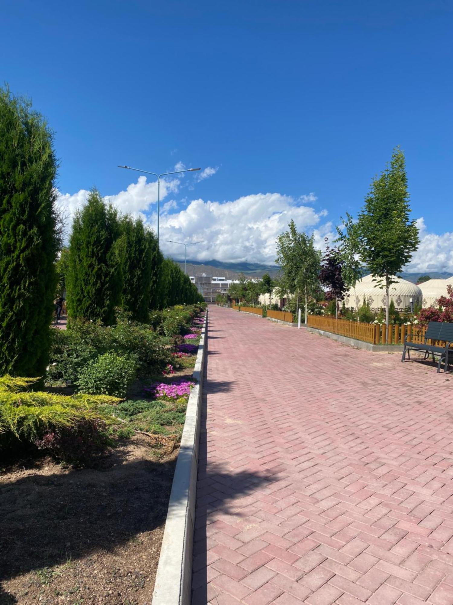 Таунхаус В Baytur Resort Bosteri Exteriér fotografie